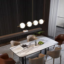 Modern Minimalist LED Pendant Light Cream Bubble Chandelier Home Decor by Ljojo