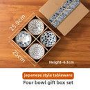 Ljojo Mini Ceramic Plate Set for Sushi Soy Sauce & Snacks