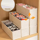 Ljojo™ Clothing Storage Boxes Drawer Organizers for Bras, Socks, Scarves, Underwear