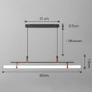 Ljojo Modern LED Pendant Light | Stylish, Minimalist Chandelier for Dining Room & Office