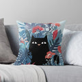 Cute Cat Decorative Pillow Case Cover for Modern Living Room Sofa by Ljojo