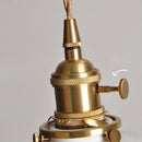Brass Ceramic Zen Tea Room Chandelier Handmade by Ljojo