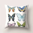 Butterfly Print Decorative Cushion Cover 45X45CM Sofa Polyester Pillow Case for Home Decor