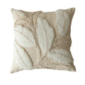 Ljojo Luxury Jacquard Embroidery Cushion Cover 45x45 with Tassel Detail