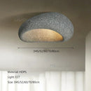 Cream Nordic Wabi Sabi LED Ceiling Light Chandelier for Bedroom Luxury Home Decor Lustre - Ljojo