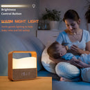 LED Night Light Rechargeable Desk Lamp for Bedroom Baby Feeding Eye Protection Sleep Ljojo