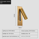 Ljojo LED Wall Lamp with USB Charging for Bedroom and Living Room Lighting