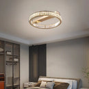 Luxury Crystal LED Ceiling Hanging Lamp High-end Living Room Villa Pendant Light Ljojo