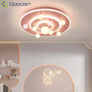 Ljojo Cartoon Cute LED Ceiling Light Chandelier for Living Room Decoration