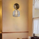 Ljojo American Classic Old Copper Wall Lamp Brass LED Home Decor Indoor Parlor Sconce