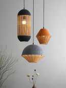 Felt Pendant Light Fixture for Homestay Hotel Coffee Shop | Elegant Nordic Design by Ljojo