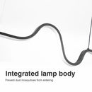 Ljojo Linear LED Pendant Light: Nordic Luxury Chandelier for Restaurant, Kitchen, Office.