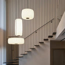 Modern Japanese Wabi Sabi Silk E27 Pendant Lights | Nordic Chandelier for Living Room | Ljojo