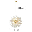 Ljojo LED Pendant Chandelier for Living Room Dining Salon Bedroom - Modern Indoor Lighting Fixtures
