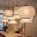 Japanese Rice Paper Wabi Sabi Pendant Lamp for Home Decor by Ljojo