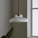 Nordic Striped Glass Dining Table Hanging Lamp Multi-Functional Light Ljojo