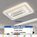 Modern Invisible Bladeless Ceiling Fan Lamp for Master Bedroom - Ljojo