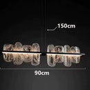 Nordic LED Pendant Light Fixture Modern Chandelier for Dining Kitchen Home Decor by Ljojo