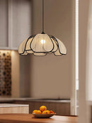 Wabi Sabi Petal Led Pendant Chandelier French Cream Home Decor Lighting by Ljojo