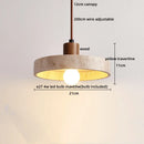 Ljojo LED Pendant Light Fixture Japanese Style Hanging Lamp for Home Decor.