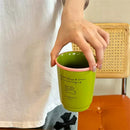 Kawaii Ceramic Coffee Mug Set | Ljojo 200/400ml | Ideal for Tea, Milk, Juice | Gift Idea