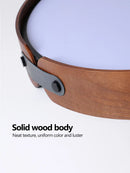 Ceiling Lamps Japanese Creative Walnut Bedroom Lamp Modern Round Lamp by Ljojo