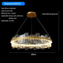 Modern LED Chandeliers Ceiling Hanging Lamp Nordic Living Room Industrial Loft Pendant Light by Ljojo