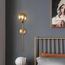 Nordic Glass Ball Wall Lamps by Ljojo - Modern Simple Lighting for Living Room and Bedroom