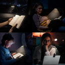 Ljojo LED Clamp Book Lamp USB Plug Dimming Night Light Wedding Bedroom Study