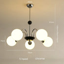 Luxury Retro Glass Chandelier for Living Room by Ljojo | French Home Decor Indoor Lighting