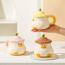 Duck Mug - Original Ceramic Coffee Cup - Ljojo Brand - Personalized Gift