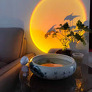 Ljojo LED Sunset Projection Night Light - Multi-Color Rainbow - USB Charging