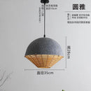 Felt Pendant Light Fixture for Homestay Hotel Coffee Shop | Elegant Nordic Design by Ljojo