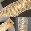 Ljojo Luxury Crystal LED Chandelier with Unicorn Design for Elegant Home Decor