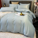 Ljojo 100% Cotton Bedding Set: Duvet Cover, Sheet, Pillowcases. Various Sizes Available.