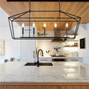 American Vintage Design LED Pendant Light Chandeliers Metal Island Bar Hanging Lamps by Ljojo