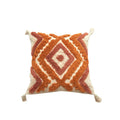 Chenille Tufted Boho Pillow Case with Tassels - Ljojo Brand
