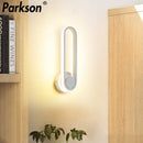 Ljojo LED Wall Sconce: Modern Indoor Bathroom Bedroom Light