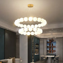 Modern LED Chandelier for Living Room Nordic Dining Room Pendant Lamps by Ljojo