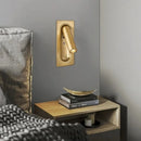 Ljojo LED Wall Lamp with USB Charging for Bedroom and Living Room Lighting
