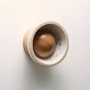 Ljojo LED Wood Wall Lamp Japan Style Switch Yellow Travertine Stair Light