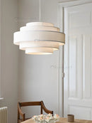 Nordic Minimalist Fabric Pendant Light Chandelier for Home Decor by Ljojo