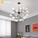 Ljojo LED Firefly Pendant Light: Modern Romantic Hanging Light Fixture