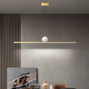 Italian Minimalist Restaurant Chandelier Modern Light Fixture Ljojo for Island Bar Counter Exhibition Hall