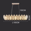Ljojo Luxury Crystal Living Room Chandelier | Modern Dining Room Pendant Lamp Fixtures