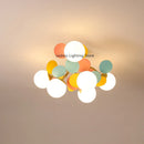 Bubble Glass Colourful Chandelier for Children's Bedroom - Ljojo