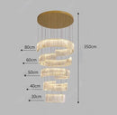 Ljojo LED Chandelier for Modern Bedroom & Living Room Decoration