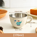 Ljojo 170ml Double Wall Stainless Steel Water Cup for Kids