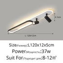 Nordic Long LED Ceiling Light for Living Dining Room Minimalist Kitchen Ljojo