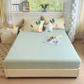 Ljojo 2024 Cotton 3-Piece Mattress Set with Pillowcases & Bedspread